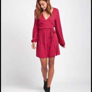 Billabong Love Warrior Wrap Minidress 🌷